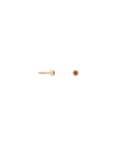 Birthstone Piercing Front 14K pas cher