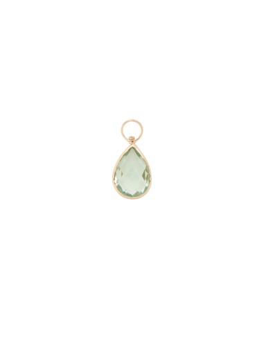 Enchanting Tear Green Amethyst Charm 14K Comment ça marche