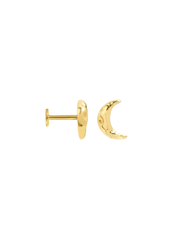 Golden Moon Piercing Front 14K outlet