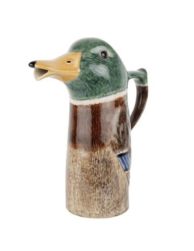 Quail Mallard Water Jug le des métaux précieux