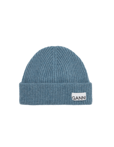 GANNI Light Structured Rib Beanie Profitez des Offres !