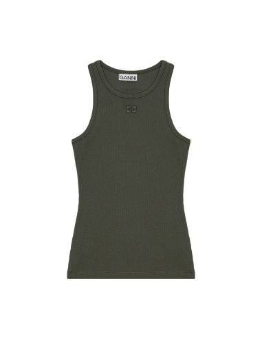 GANNI Soft Tank Top une grave pollution 