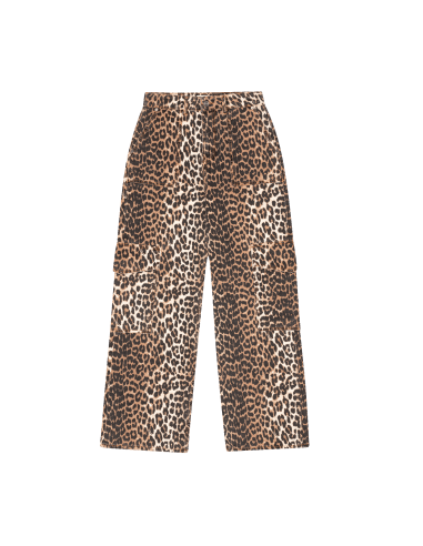 GANNI Leopard Angi Denim Le MVP de beaucoup