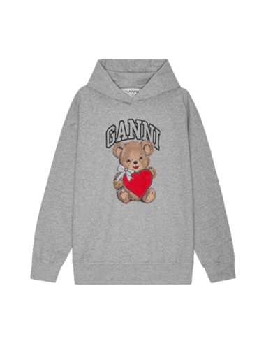 GANNI Isoli Bear Hoodie solde