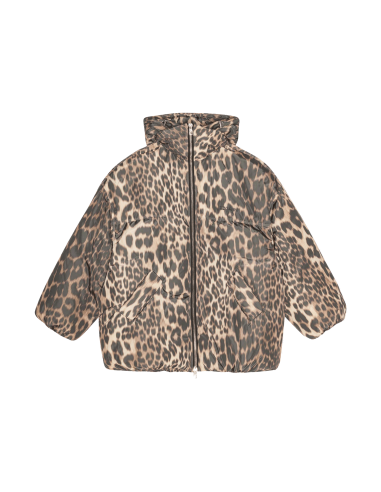 GANNI Leopard Puffer Jacket à prix réduit toute l'année