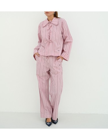 GANNI Stripe Pyjama Pants paiement sécurisé