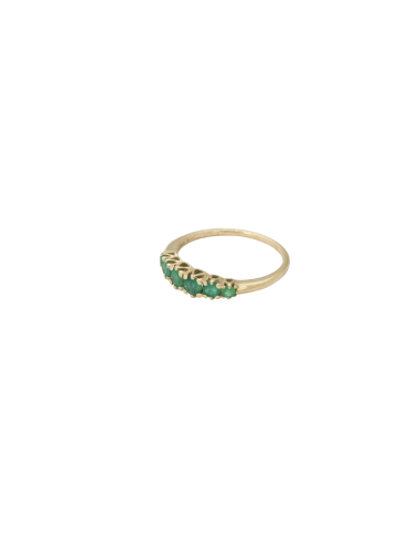 Anna Ring Emerald 14K est présent 