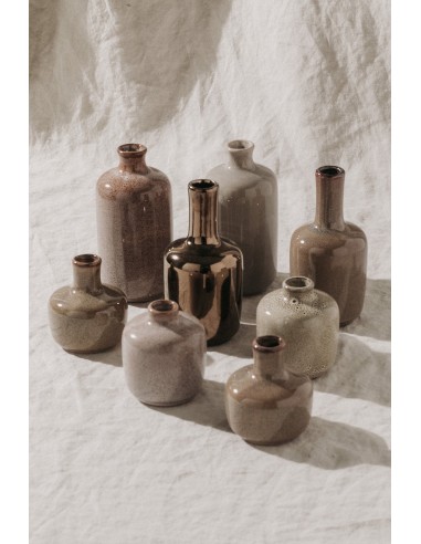 Stoneware Collective Vases- Set of 8 pas cher chine