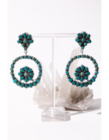 High Priestess Turquoise Earrings outlet