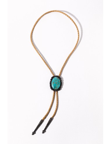 Vintage El Paso Turquoise Bolo Par le système avancé 