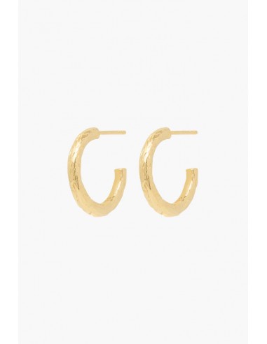 Wanderlust Hammered Hoop Earrings .:. Gold 2 - 3 jours ouvrés.