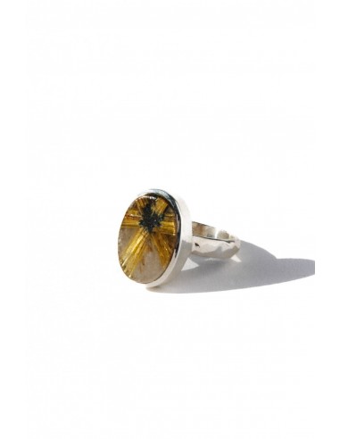 Sun Rays Rutilated Quartz Ring Toutes les collections ici