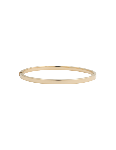 Flat Hinge Bangle 14K pour bénéficier 